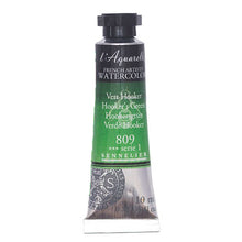 Cargar imagen en el visor de la galería, Acuarela L'Aquarelle Sennelier 10 ml 809 Verde Hooker S1