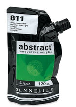 Cargar imagen en el visor de la galería, Acrílico Abstract Sennelier 811 Verde luminoso Pouch 120 ml