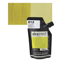 Cargar imagen en el visor de la galería, Acrílico Abstract Sennelier 812 Verde amarillo oliva Pouch 120 ml