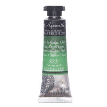 Cargar imagen en el visor de la galería, Acuarela L'Aquarelle Sennelier 10 ml 823 Verde Cadmio Claro S4