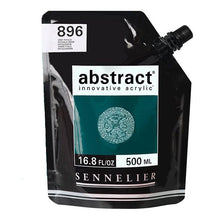Cargar imagen en el visor de la galería, Acrílico Abstract Sennelier 896 Verde Ftalo Pouch 500 ml