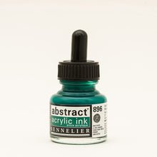 Cargar imagen en el visor de la galería, Tinta Acrílica Abstract Sennelier 896 Verde Ftalo 30 ml