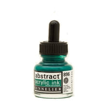 Cargar imagen en el visor de la galería, Tinta Acrílica Abstract Sennelier 896 Verde Ftalo 30 ml