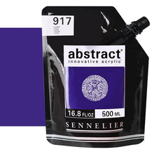 Cargar imagen en el visor de la galería, Acrílico Abstract Sennelier 917 Púrpura Pouch 500 ml
