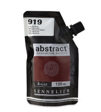 Cargar imagen en el visor de la galería, Acrílico Abstract Sennelier 919 Caput Mortuum Pouch 120 ml