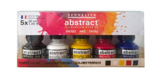 Cargar imagen en el visor de la galería, Tinta Acrílica Abstract  Set Primary (5 und de 30 ml) Sennelier
