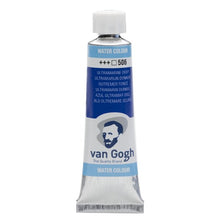 Cargar imagen en el visor de la galería, Acuarela Van Gogh 10 ml Azul Ultramarino Oscuro