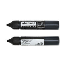 Cargar imagen en el visor de la galería, Acrílico Abstract 3D Liners Sennelier 759 Negro de Marte 27 ml