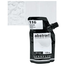 Cargar imagen en el visor de la galería, Acrílico Abstract Sennelier 116 Blanco Titanio Pouch 120 ml
