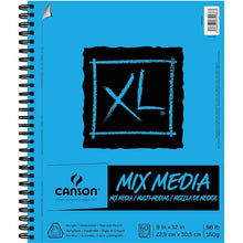 Cargar imagen en el visor de la galería, Álbum XL Mix Media Canson 9 x 12 in (22.9 x 30.5 cms)
