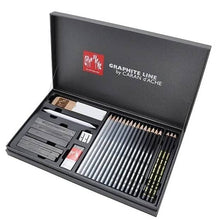 Cargar imagen en el visor de la galería, Estuche Línea Grafito Caran D'ache 28 piezas