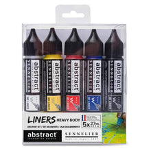 Cargar imagen en el visor de la galería, Acrílico Abstract  Set Discovery 3D Liners Sennelier (5 tubos 27 ml)