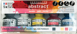 Tinta Acrílica Abstract  Set Primary (5 und de 30 ml) Sennelier