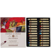 Cargar imagen en el visor de la galería, Caja Pasteles al óleo à L'huile "Naturaleza Muerta" 24 colores Sennelier