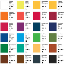 Cargar imagen en el visor de la galería, Acuarelas Estuche de Viaje Aquafine 24 Medias Pastillas