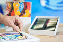 Cargar imagen en el visor de la galería, Caja Pasteles al óleo à L'huile 24 colores Sennelier