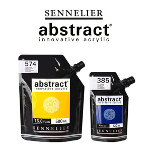Acrílico Abstract Sennelier 543 Amarillo cadmio oscuro imitación Pouch 500 ml