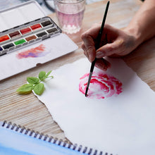 Cargar imagen en el visor de la galería, Acuarelas L'Aquarelle Estuche Metálico  Sennelier 14 Pastillas completas