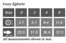 Cargar imagen en el visor de la galería, Pincel Rosemary Ivory Egberts # 6