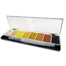 Cargar imagen en el visor de la galería, Acuarelas Estuche Golden 8 Pastillas Obertöne Metálicas