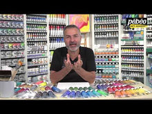 Cargar y reproducir el video en el visor de la galería, Acrílico Pébéo 100 ml 13/ Amarillo Azo Claro