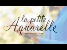 Cargar y reproducir el video en el visor de la galería, Acuarelas  La Petite L'Aquarelle Estuche de Viaje Sennelier 12 medias Pastillas