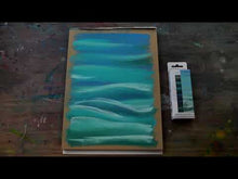 Cargar y reproducir el video en el visor de la galería, Caja Pasteles Extra suaves à l'écu "Mar Esmeralda" 6 colores Sennelier 1/2 barras