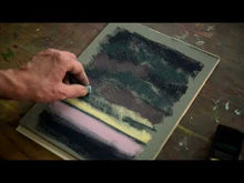 Cargar y reproducir el video en el visor de la galería, Caja Pasteles Extra suaves à l'écu "Cielo tormentoso" 6 colores Sennelier 1/2 barras