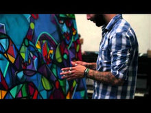 Cargar y reproducir el video en el visor de la galería, Acrílico Abstract Sennelier 896 Verde Ftalo Pouch 500 ml