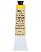 Cargar imagen en el visor de la galería, Oleo Rublev Amarillo de Nápoles Oscuro 50ml