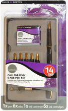 Cargar imagen en el visor de la galería, Set Plumas Caligrafía Simply 14 pcz Daler Rowney