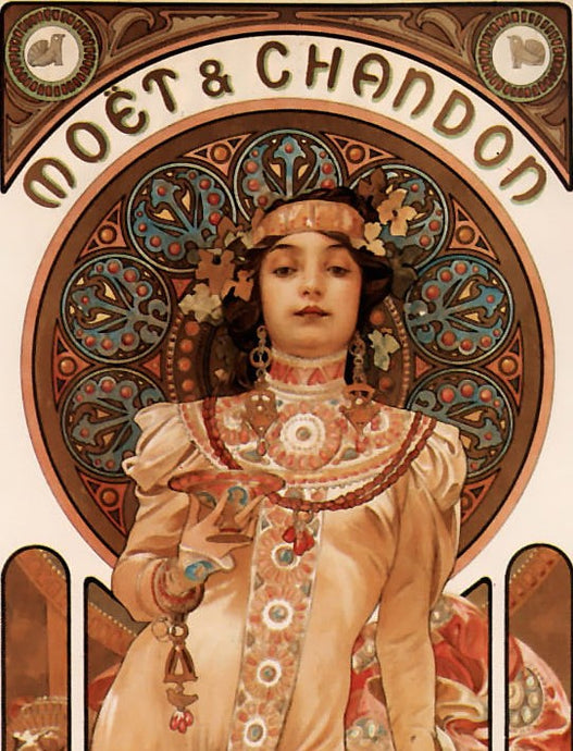 Moët & Chandon: Dry Imperial, Alphonse Marie Mucha