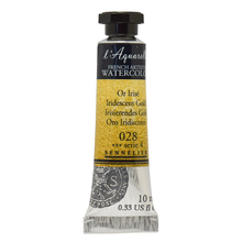 Cargar imagen en el visor de la galería, Acuarela L&#39;Aquarelle Sennelier 10 ml 028 Oro Irisdiscente S4
