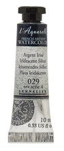 Cargar imagen en el visor de la galería, Acuarela L&#39;Aquarelle Sennelier 10 ml 029 Plata Irisdiscente S4
