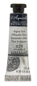 Acuarela L'Aquarelle Sennelier 10 ml 029 Plata Irisdiscente S4