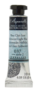 Acuarela L'Aquarelle Sennelier 10 ml 037 Azul Claro Irisdiscente S2