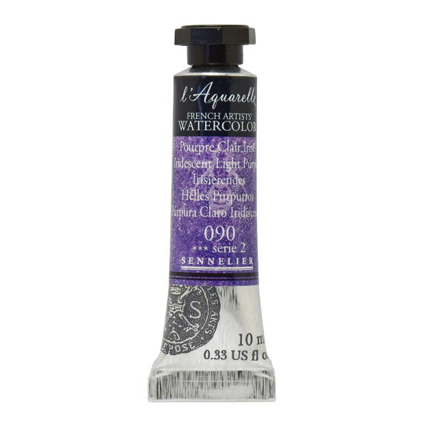 Acuarela L'Aquarelle Sennelier 10 ml 090 Púrpura Claro Irisdiscente S2