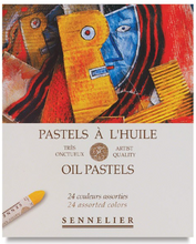 Cargar imagen en el visor de la galería, Caja Pasteles al óleo à L&#39;huile 24 colores Sennelier Universal
