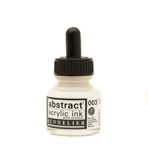 Tinta Acrílica Abstract Sennelier 003 Diluyente 30 ml