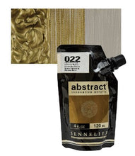 Cargar imagen en el visor de la galería, Acrílico Abstract Sennelier 022 Bronce iridescente Pouch 120 ml
