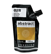 Cargar imagen en el visor de la galería, Acrílico Abstract Sennelier 028 Oro Iridescente  Pouch 120 ml
