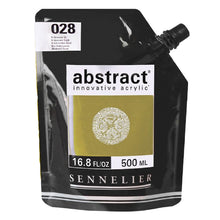 Cargar imagen en el visor de la galería, Acrílico Abstract Sennelier 028 Oro iridescente Pouch 500 ml
