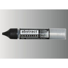 Cargar imagen en el visor de la galería, Acrílico Abstract  3D Liners Sennelier 029 Plata iridescente 27 ml
