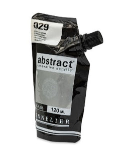 Acrílico Abstract Sennelier 029 Plata iridescente Pouch 120 ml