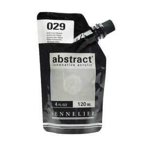 Acrílico Abstract Sennelier 029 Plata iridescente Pouch 120 ml