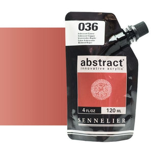 Acrílico Abstract Sennelier 036 Cobre Iridescente Pouch 120 ml