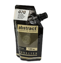 Cargar imagen en el visor de la galería, Acrílico Abstract Sennelier 070 Negro iridescente Pouch 120 ml
