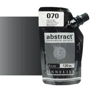 Acrílico Abstract Sennelier 070 Negro iridescente Pouch 120 ml