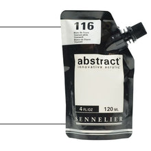 Cargar imagen en el visor de la galería, Acrílico Abstract Sennelier 116 Blanco Titanio Pouch 120 ml
