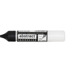 Cargar imagen en el visor de la galería, Acrílico Abstract  3D Liners Sennelier 116 Blanco Titanio 27 ml
